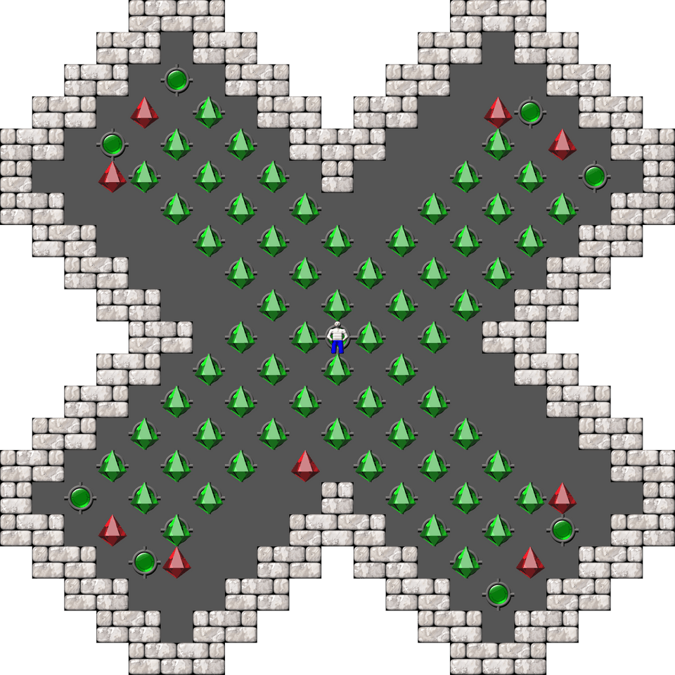 Sokoban Gyjgw Arranged level 35